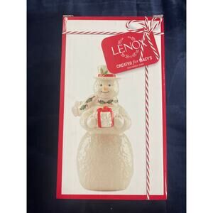 LENOX holiday 2020 annual snowman with gifts fugurine